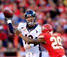 Denver Broncos Quarterback Peyton Manning Against the Kansas City Chiefs