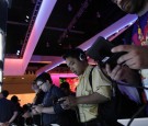 Gamers playing Super Smash Bros. on Nintendo 3DS