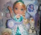 Frozen toy doll Snow Globe Elsa