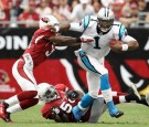 Carolina Panthers Quarterback Cam Newton Against the Arizona Cardinals