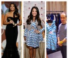 Gina Rodriguez in Badgley Mischka & Guatemalan Designer GUiSHEM 