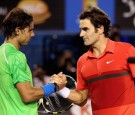 Rafael Nadal and Roger Federer