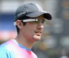 England captain Alastair Cook google glass