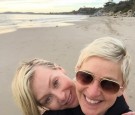 Portia de Rossi wife Ellen DeGeneres selfie twitter