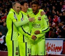 Barcelona's attack showed versatility in its 3-2 win over Atletico Madrid in Spain's capital. 