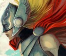 Women of Marvel comic book super hero thor