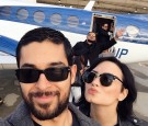 Wilmer Valderrama and Demi Lovato