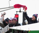 Jimmy Garoppolo Tom Brady new england patriots super bowl 2015 parade