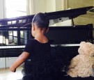 Baby Nori Playing the Piano