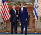 Israel Prime Minister Benjamin Netanyah us Secretary of State John Kerry