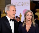 Clint Eastwood Christina Sandera oscars 2015 academy awards