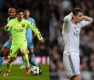 Both superstars had solid games on the weekend, but Messi's Barcelona notched two wins while Ronaldo's Real Madrid was held 1-1 at home. 