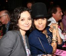 Sara Gilbert and Linda Perry