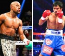 Welterweight Champions Manny Pacquiao and Floyd Mayweather Jr.