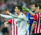 Real Madrid Forward Cristiano Ronaldo against Athletic Bilbao