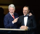 President Bill Clinton and Kevin Spacey