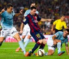 Barcelona Forwards Lionel Messi against Eibar