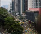 Hundreds of thousands demand president's ouster in Brazil