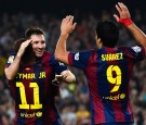 Barcelona Players Lionel Messi, Luis Suarez and Neymar dominated Real Madrid in Barcelona's 2-1 win over Real Madrid in the Clasico. 