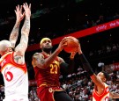 Cleveland Cavaliers Small Forward LeBron James Against the Atlanta Hawks