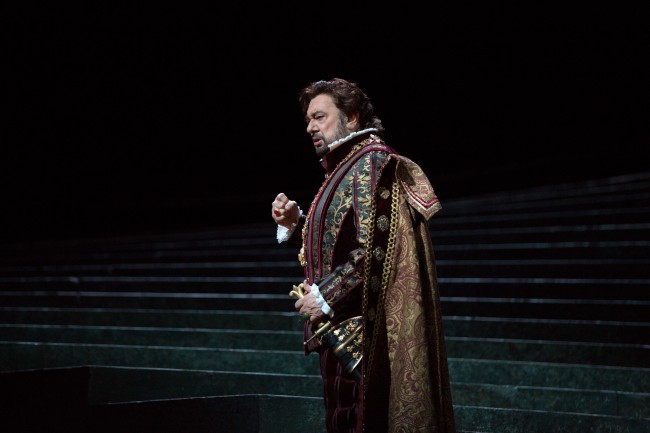 Placido Domingo (pictured here as King Carlo V in Verdi's "Ernani") is still king of the opera world. And he is committed to helping it grow. 