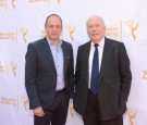 Gareth Neame and Julian Fellowes at the Television Academy Presents An Afternoon with 'Downton Abbey' 