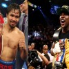 Welterweight Champions Manny Pacquiao and Floyd Mayweather Jr.