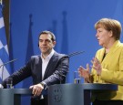 Prime Minister Tsipras Meets With Chancellor Merkel In Berlin