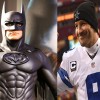 Dallas Cowboys Quarterback Tony Romo and Batman