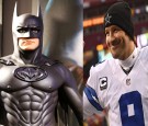 Dallas Cowboys Quarterback Tony Romo and Batman