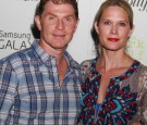 Bobby Flay and Stephanie March