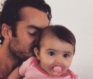 Aaron Diaz with His Daughter Regina