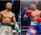 Welterweight Champions Manny Pacquiao and Floyd Mayweather Jr.