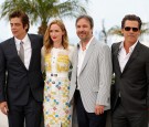 Actors Benicio Del Toro, Emily Blunt, director Denis Villeneuve and actor Josh Brolin