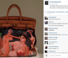Kim Kardashian Hermes Bag