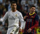 Real Madrid's Cristiano Ronaldo and Barcelona's Lionel Messi