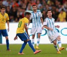 Barcelona Forwards Lionel Messi and Neymar