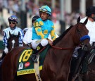 American Pharoah and Victor Espinoza