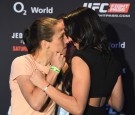 Joanna Jedrzejczyk and Jessica Penne