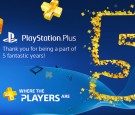 PlayStation Plus (PS+) Five Year anniversary promotion