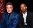 Sylvester Stallone and Michael B. Jordan