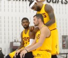 Kyrie Irving, Kevin Love, Lebron James