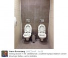 Dual Toilets In Olympic Biathlon Center