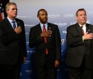 Gov. Jeb Bush, Dr. Ben Carson, and New Jersey Gov. Chris Christie