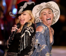 Miley and Madonna