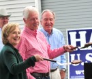 Tom Harkin, Hillary Clinton and Former President Bill Clinton 