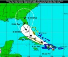 Tropical Stork Erika 2015 Path Map 