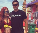 Chelsea Houska, daughter Aubree and boyfriend, Cole DeBoer.