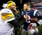 NFL Quarterbacks Tom Brady and Ben Roethlisberger