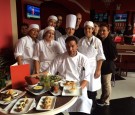 Mojito Restaurant & Bar Executive Chef Eddie Romero and his staff.